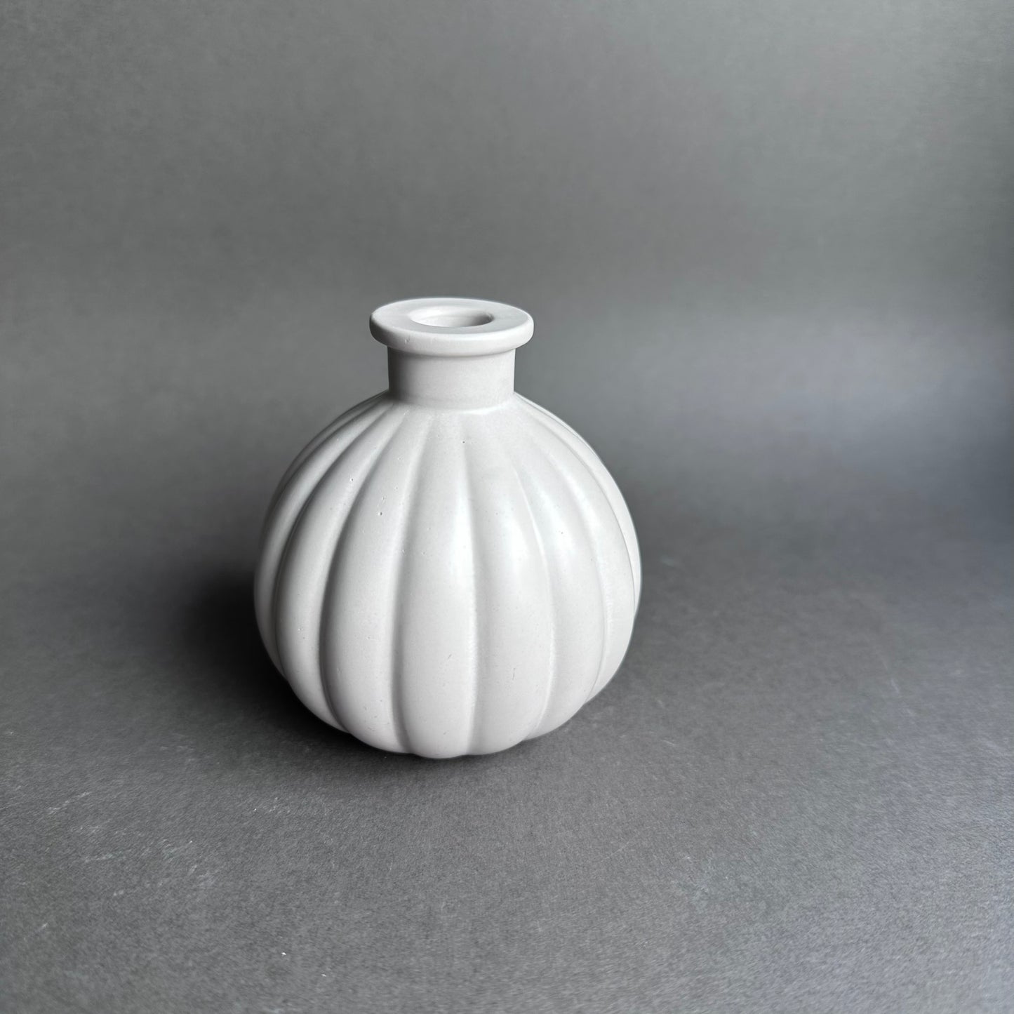 Mini Vase, rund med mønster