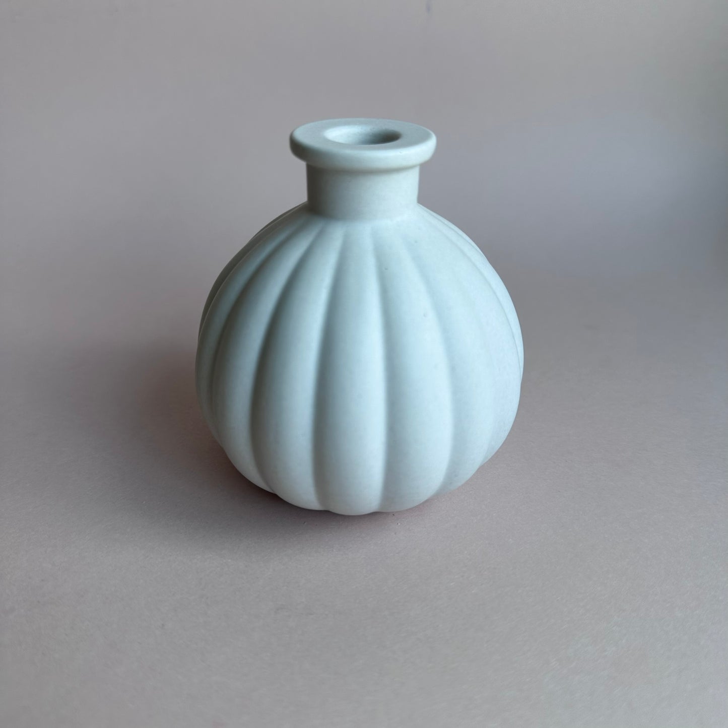 Mini Vase, rund med mønster