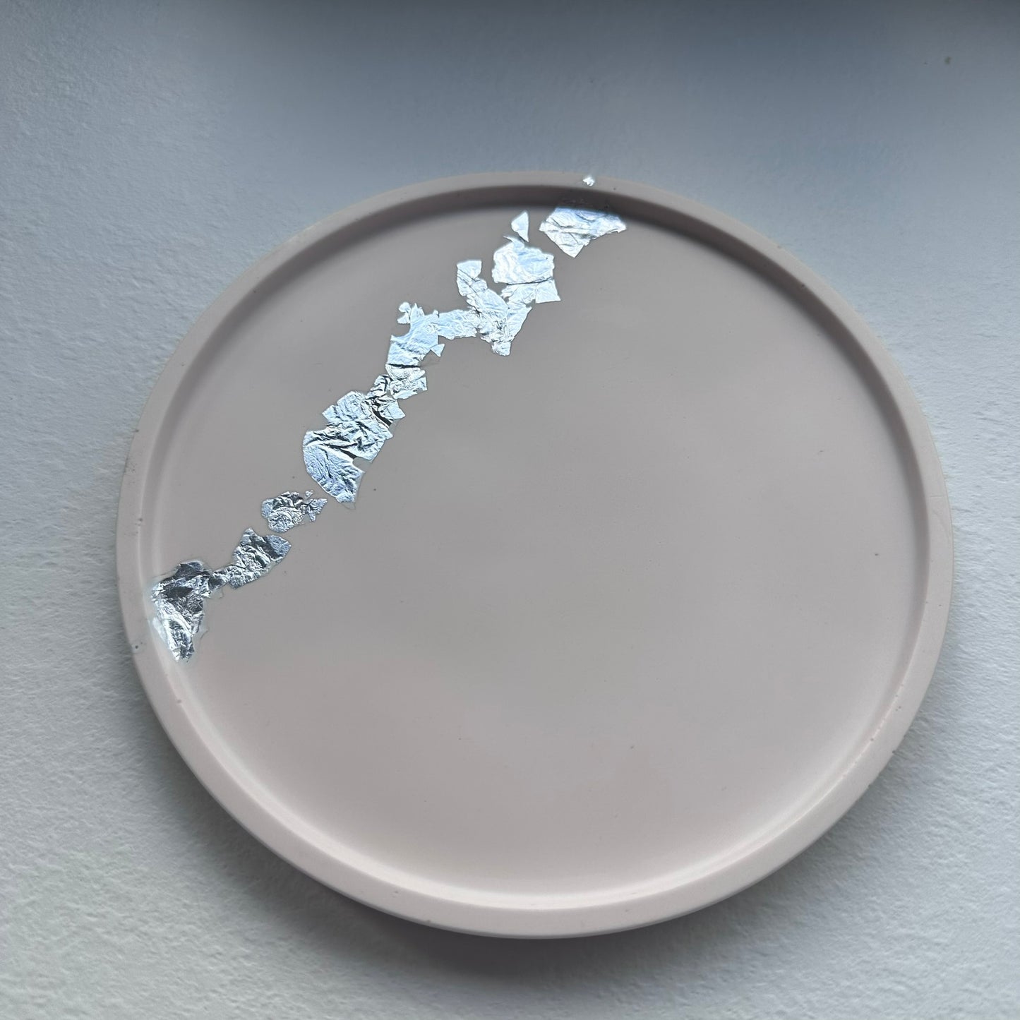 Fat, rundt, Rosa/Sølv