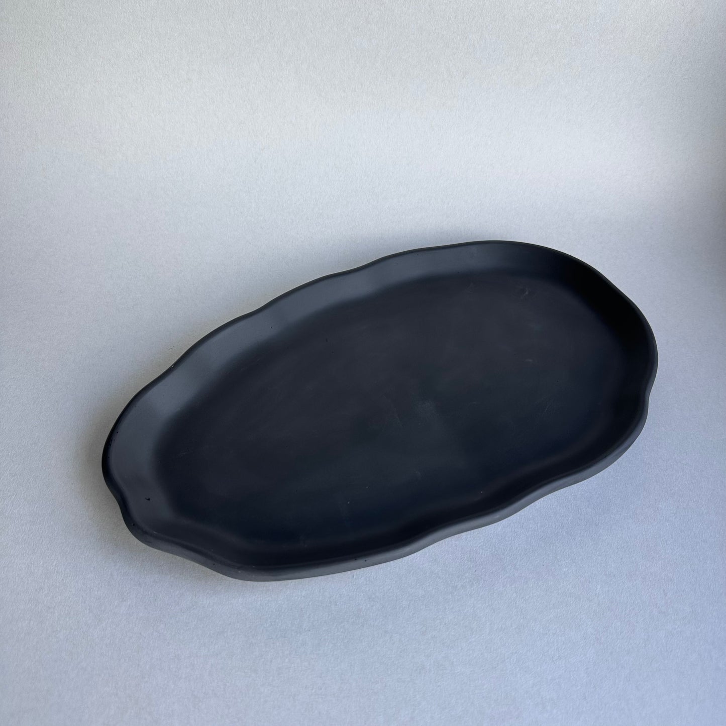 Fat, Stort avlangt, Sort