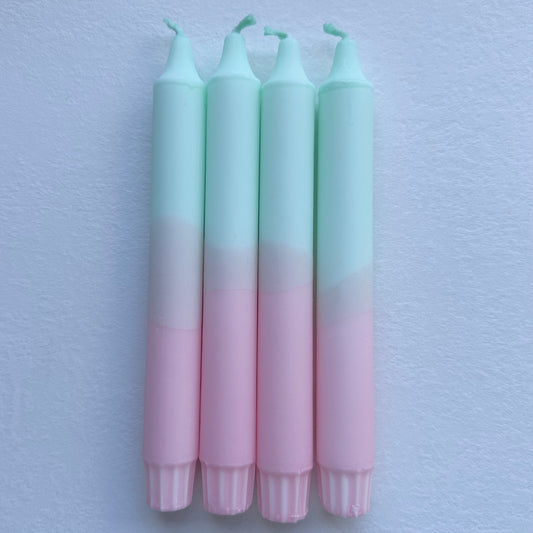 Nr 16. Pastell grønn/rosa per stk