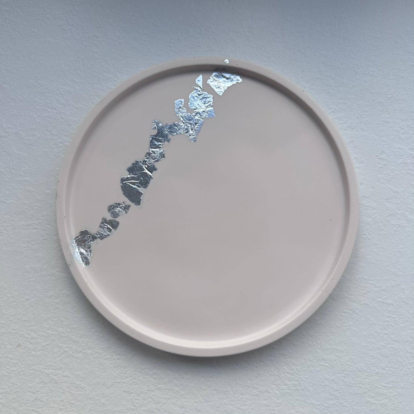 Fat, rundt, Rosa/Sølv