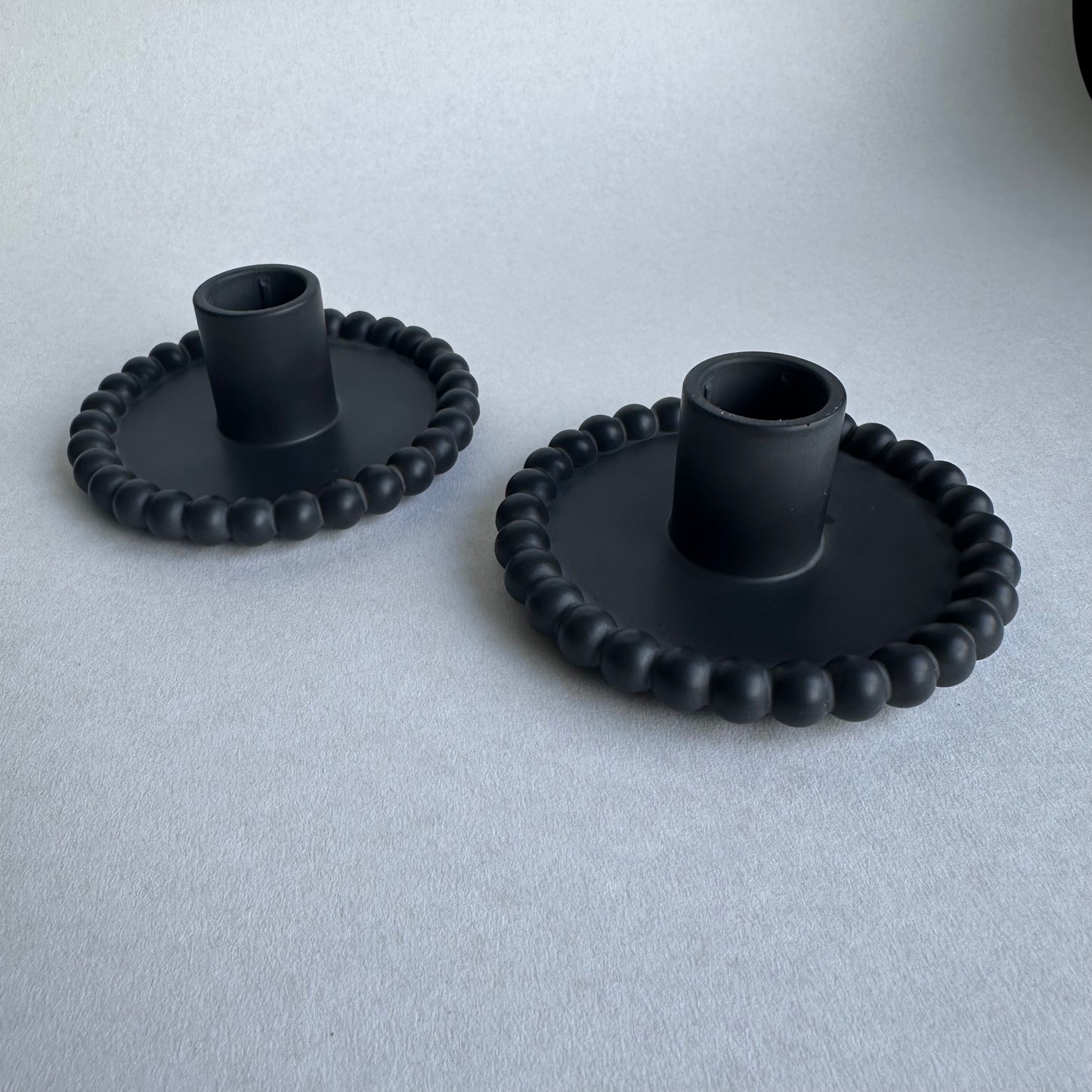 Lysestake, boble, Sort