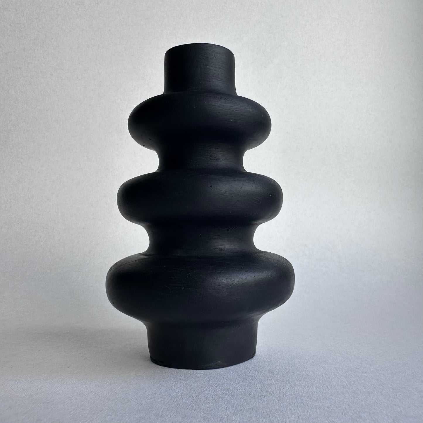 Mini Vase, Sirkler, Sort